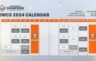 Hier ist der Kalender der Overwatch Champions Series für 2024