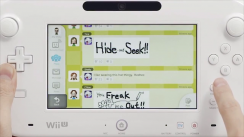 Wii U fördert Handschrift-Chatten