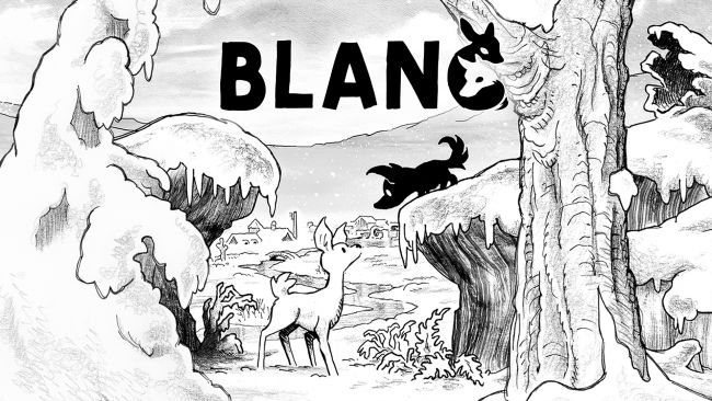 Das handgezeichnete Abenteuerspiel Blanc erscheint im Februar 2023