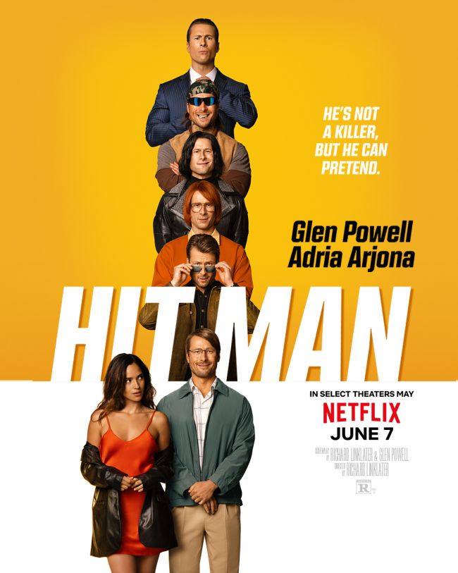 Glen Powell glänzt im ersten Trailer zu Hit Man 