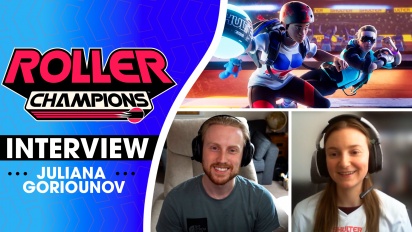 Roller Champions - Juliana Goriounov Interview (englisch)